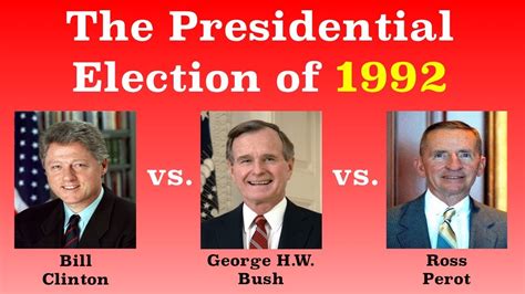 who won the 1992 presidential election|1998 presidential election united states.